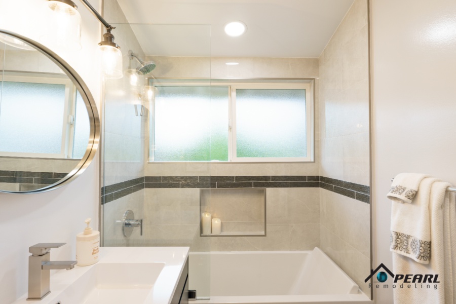 Bathroom Remodel in Winnetka  (1965)