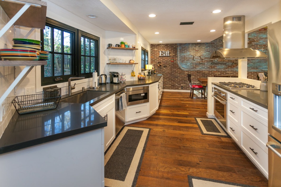 Kitchen and living room Remodel in Oak Park (1480)