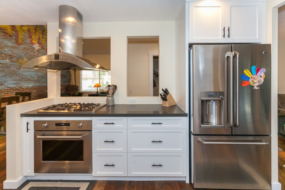 Kitchen and living room Remodel in Oak Park (1479)