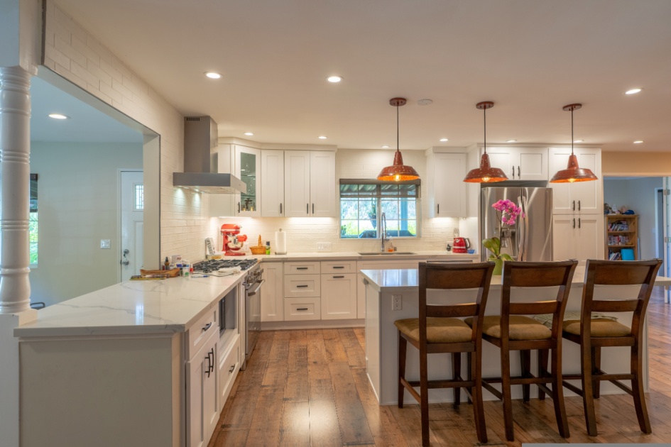 Kitchen and Living Room Remodeling in Calabasas (2191)