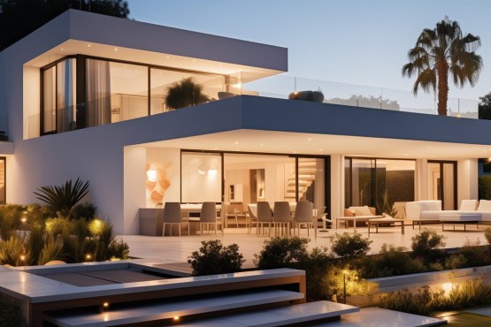 Contemporary Home Exterior (#2530)| Pearl Remodeling