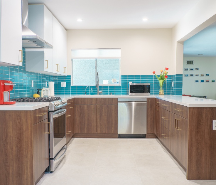 Mid-Century Kitchen Remodel in Valley Glen (2012)