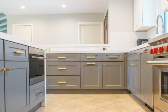 Kitchen and Powder Room (#2044)| Pearl Remodeling