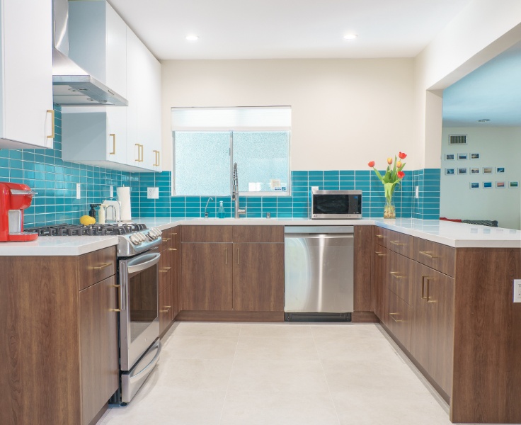 Mid-Century Kitchen Remodel  in Valley Glen (2012)