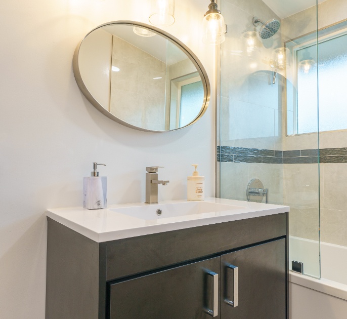 Bathroom Remodel in Winnetka  (1964)