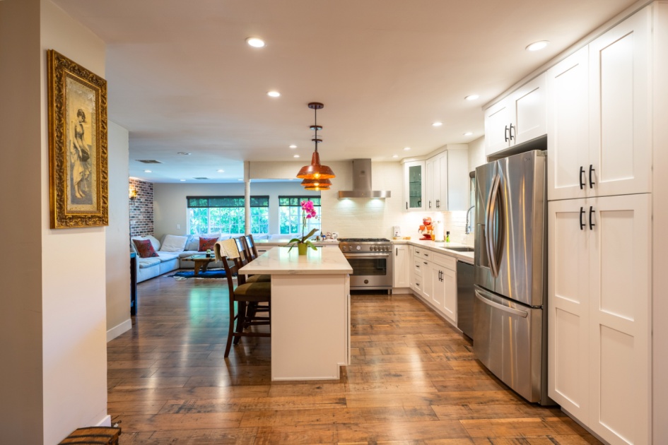Kitchen and Living Room Remodeling in Calabasas (2187)
