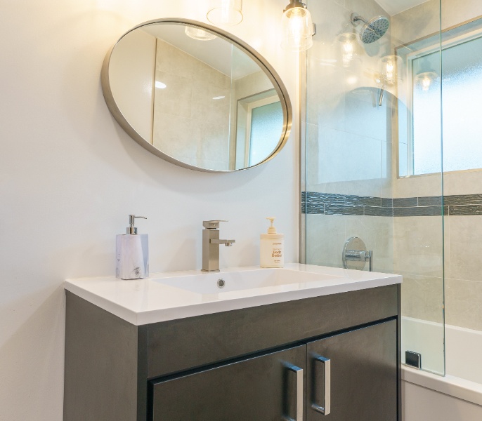 Bathroom Remodel in Winnetka  (1964)