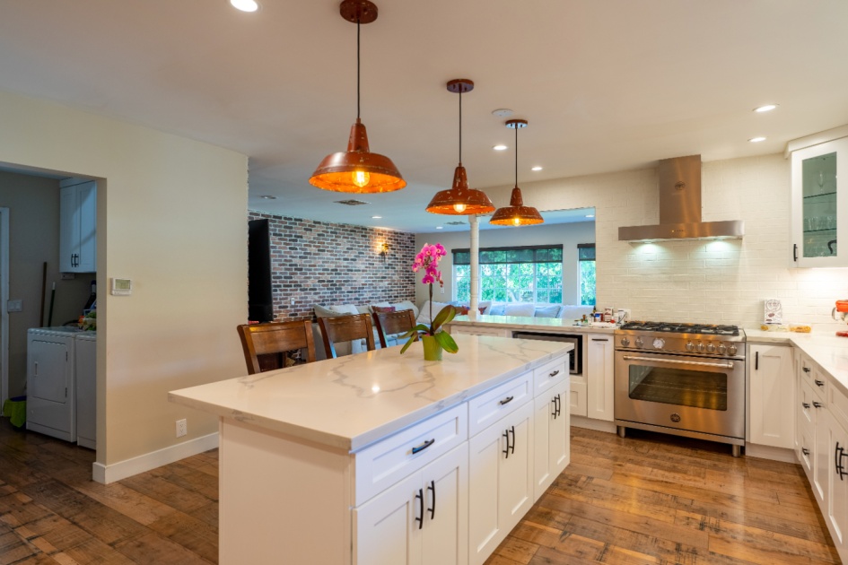 Kitchen and Living Room Remodeling in Calabasas (2189)