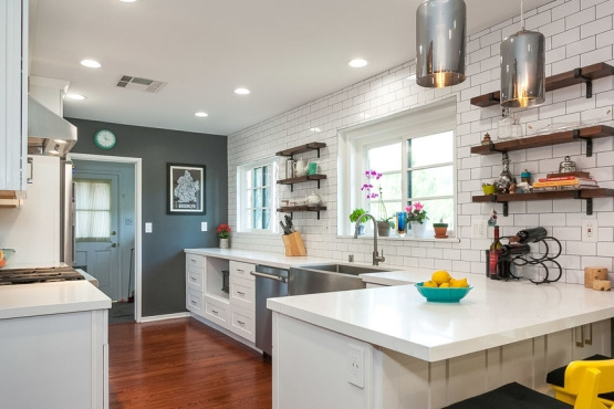 L-Shaped Kitchen Remodel in Glendale  (#1258)| Pearl Remodeling