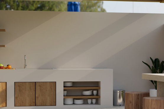 Outdoor Kitchen (#2534)| Pearl Remodeling