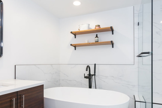 Minimalistic Bathroom Remodel in Los Angeles  | Pearl Remodeling